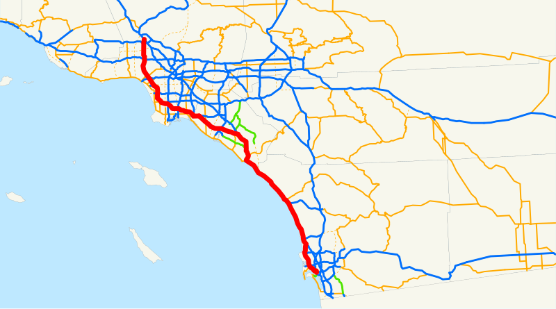 File:San Diego Freeway.svg