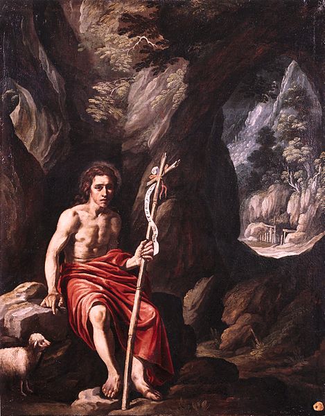 File:San Juan Bautista en el desierto, de Luis Tristán (Museo del Prado).jpg