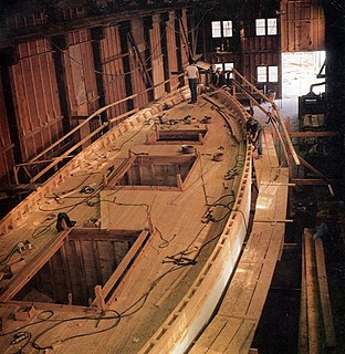 <span class="mw-page-title-main">Boat building</span> Design and construction of floating vessels