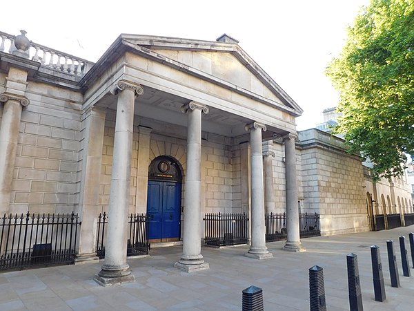 Dover House, the historic Whitehall base of the Scotland Office in London