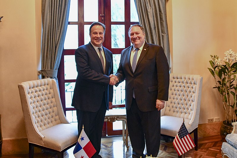 File:Secretary Pompeo Meets With Panamanian President Varela in Panama City (44500580595).jpg