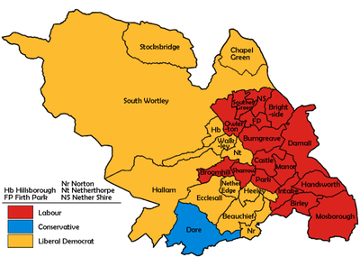 Sheffield UK pilkada tahun 1996 peta.png