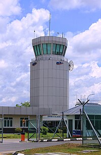 Tour de contrôle de l'aéroport de Sibu