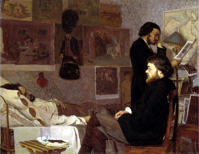 Em um camarada doente (1884)