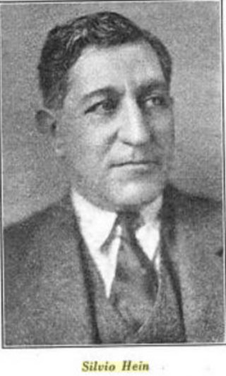 <span class="mw-page-title-main">Silvio Hein</span> American composer and songwriter (1879–1928)