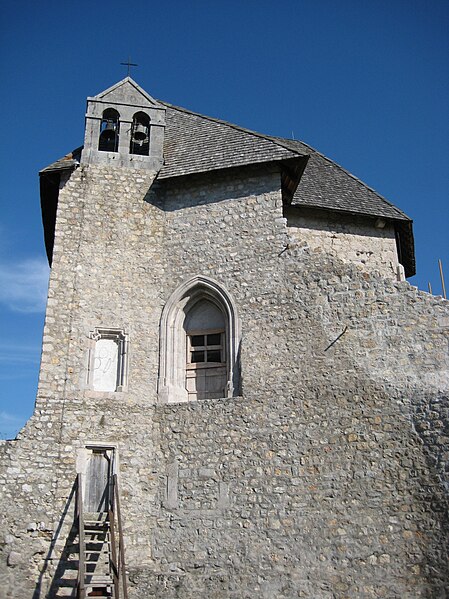 Sokolac Castle in Brinje, held by the noble Frankopan and Gorjanski families