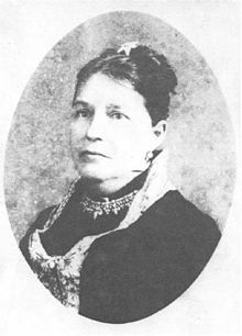 Soledad Román de Núñez en 1881.