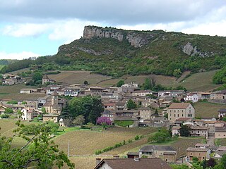 Solutré-Pouilly Commune in Bourgogne-Franche-Comté, France