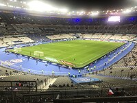 Stade de France, local do Atletismo, Rugby Sevens e da Cerimônia de Encerramento