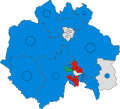 Stafford UK ward map 2019.svg