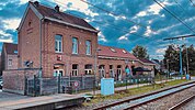 Het voormalige stationsgebouw