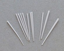 Gutta-percha points used in dentistry Stifte 48.jpg