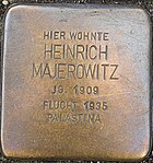 Stolperstein Heinrich Majerowitz Bruchsal.jpg
