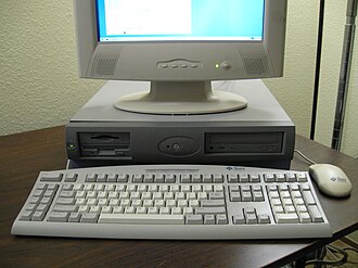 Sun Blade 100 workstation (desktop form factor), missing its front badge Sun Blade 100.jpg