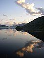 Solnedgang ved Loch Tay