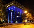 ساختمان SuperC در شب