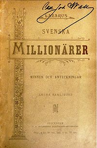 Omslag till Svenska millionärer Del 2.
