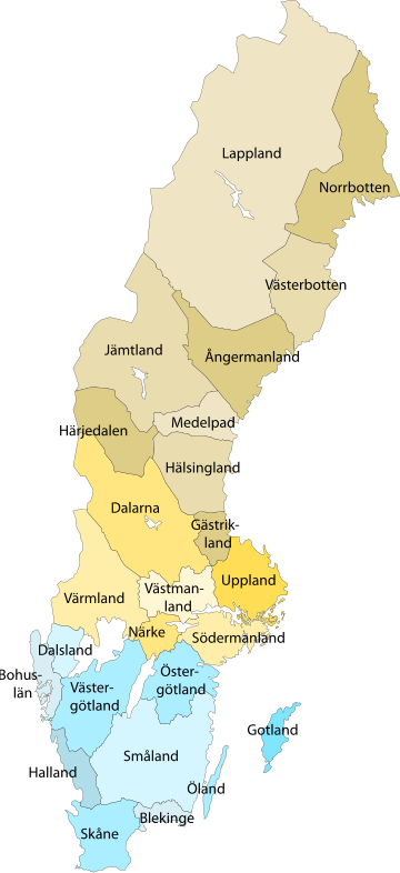 Landskap i Sverige