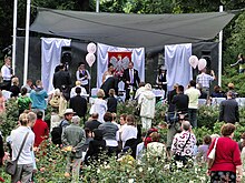 Wedding in Rozanka Rose Garden in Szczecin, Poland Szczecin Rozanka slub 14.08.2010.jpg