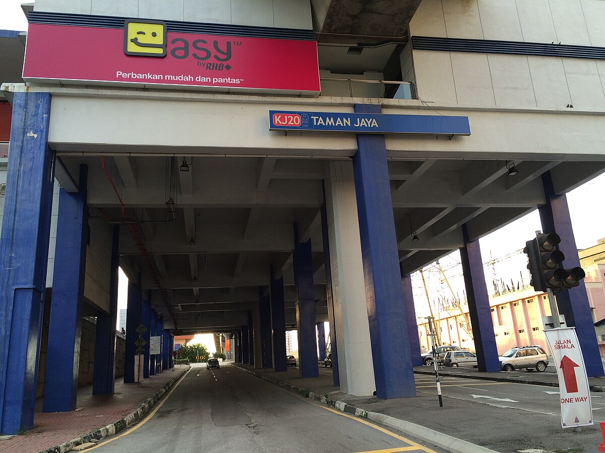 Taman Jaya LRT station Wikipedia