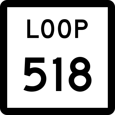 File:Texas Loop 518.svg