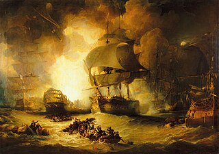 <span class="mw-page-title-main">Battle of the Nile</span> 1798 naval battle during the French Invasion of Egypt