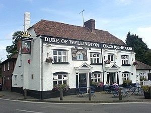The Duke of Wellington pub, Ryarsh