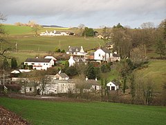 View over Old Bridge of Urr