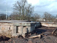 Ruins of Castlemilk House, 2008 The ruins of Castlemilk House - geograph.org.uk - 717417.jpg