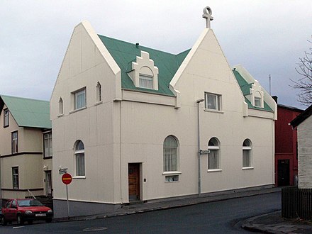 アイスランドのレイキャビクにある神智学協会のロッジの建物