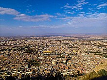 Udsigt over Tlemcen, en af ​​hovedbyerne i Banu Ifran