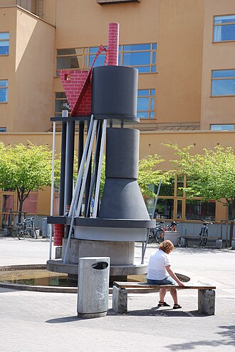 Torben Ebbesen:Topos (1997) in Jonkoping, Sweden Torben Ebbesen Topas.JPG