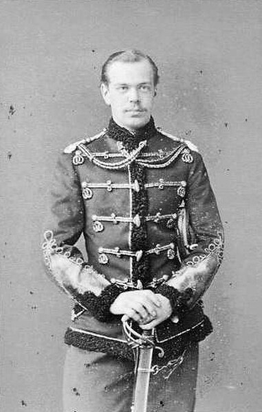 Alexander III as Tsesarevich, by Sergei Lvovich Levitsky, 1865