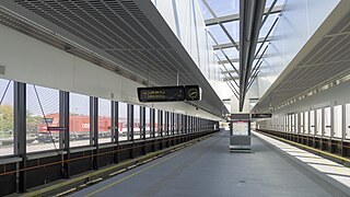<span class="mw-page-title-main">Hausfeldstraße station</span> Vienna U-Bahn station