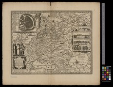 Карта Руси Піскатора, 1651 рік