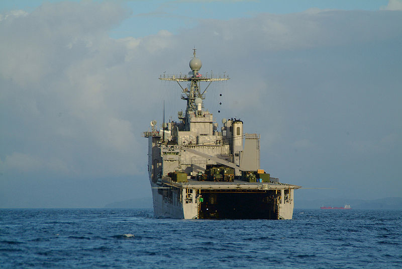 File:USS Harpers Ferry (LSD-49) in Cabilian Bay.jpg