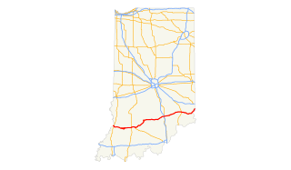 U.S. Route 50 in Indiana highway in Indiana