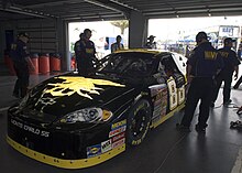 Chevy won their 5th straight manufacturer's championship. US Navy 070705-N-3557N-198 Pit crew members of the Navy's No. 88.jpg