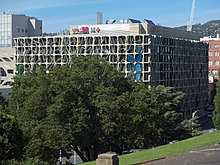 The MS2 Building of the Medical Sciences Precinct in Hobart part of the College of Health and Medicine UTAS Medical Sciences MS2 20171119-012.jpg