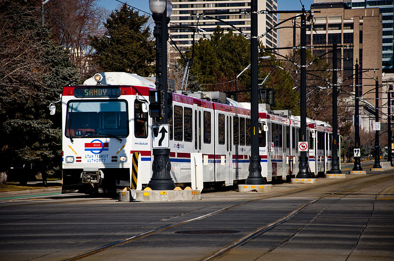 File:UTA TRAX to Salt Lake Central Station - February 2011.jpg