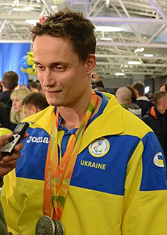 Ukraine Paralympics team at Boryspil 2016 024.jpg