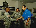 University of Kentucky Athletic Director Mitch Barnhart with Army General Albert Bryant, Jr. and CSM Otis Smith.jpg