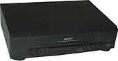 To simulate the poor quality of the video, the editors pipe their footage through a VCR (pictured) and hit the machine to simulate a jump in the vertical synchronization. VCR-03.jpg