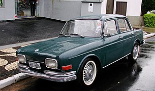 1969 Brazilian Volkswagen 1600 notchback, 4 door