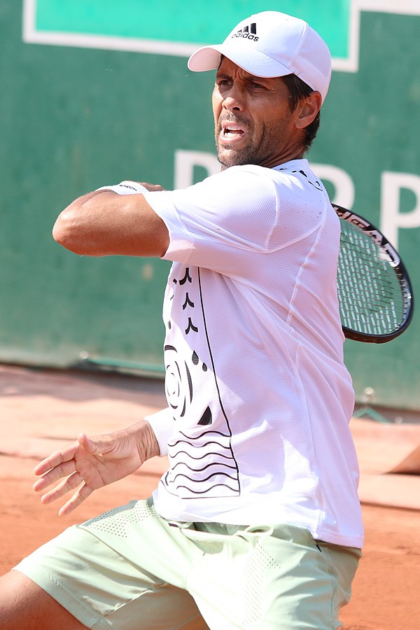 Verdasco at the 2022 French Open