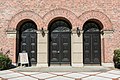 Deutsch: Portal der Versöhnungskirche in Hamburg-Eilbek. This is a photograph of an architectural monument. It is on the list of cultural monuments of Hamburg, no. 24542.