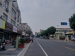 View of Huangtu Town