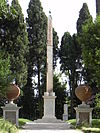An obelisk