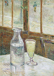 Vincent van Gogh: Café table with absinth