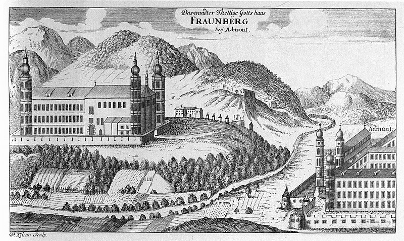 File:Vischer - Topographia Ducatus Stiria - 077 Frauenberg bei Admont.jpg